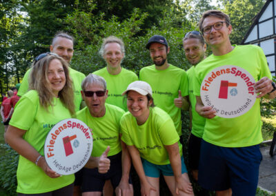 Das Laufteam von Lega S beim Firmenstaffellauf 2025