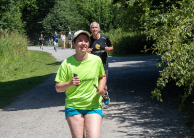 Läuferin beim Staffellauf 2025
