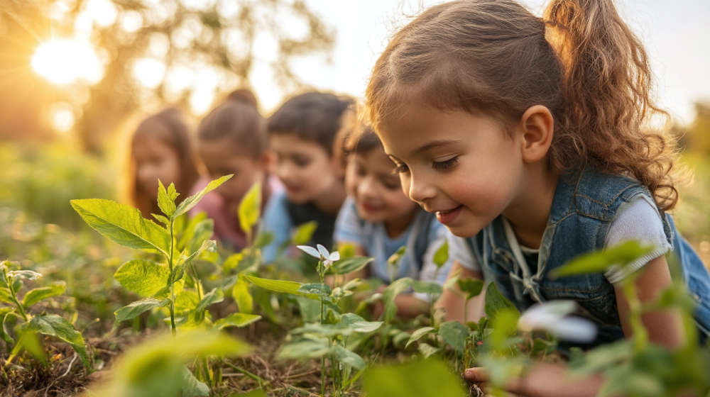 Zwei Leute posieren mit FairPlay Werbebannern